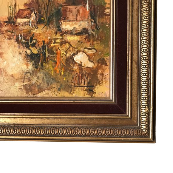 Claude Farcy Original Oil on Canvas Painting - Picture 7 of 8